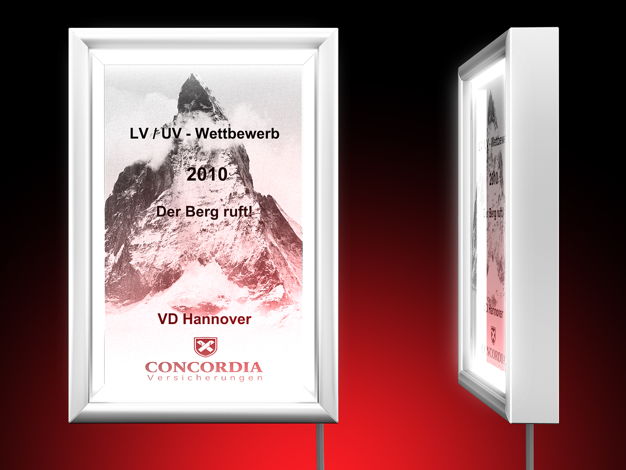 Wandbild LED beleuchtet, 10 x 15 Hochformat – GLASFOTO.COM
